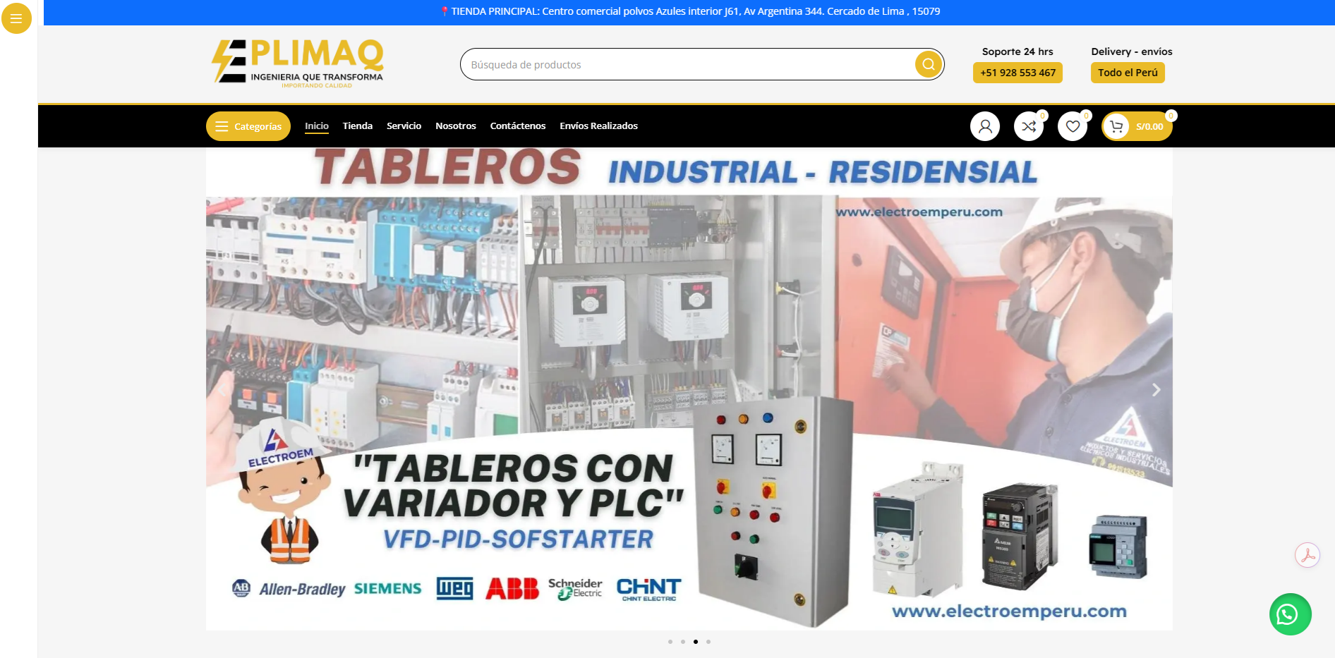 Web Plimaq